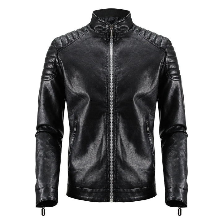 Herren Modische Lederjacke Drune