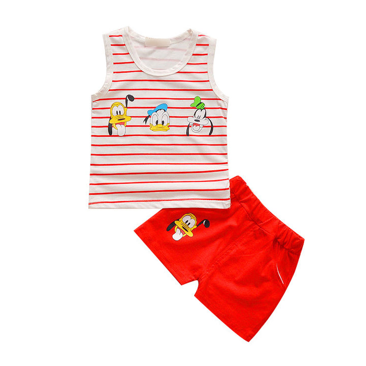 Unisex Kinder T-Shirt und Shorts Set Drune