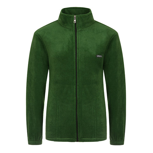 Damen nan Fleecejacke mit Stehkragen und durchgehendem Reißverschluss Drune