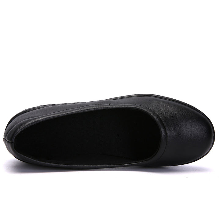Damen nan orthopädische Komfortslipper mit Luftkissen und rutschfester Keilsohle Drune
