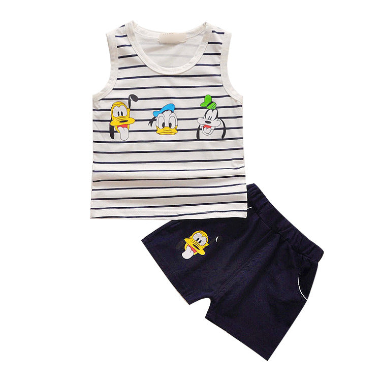 Unisex Kinder T-Shirt und Shorts Set Drune