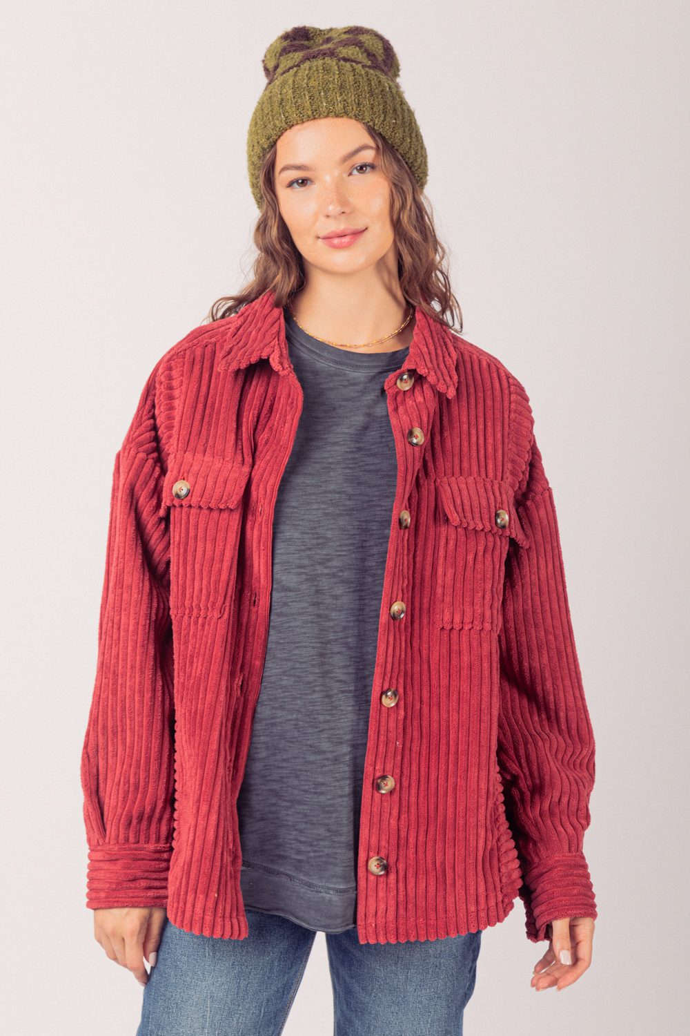 Drune | Cordura-Jacke - Entspanter Schnitt - Weicher Baumwollmix - Lässige Schichtung