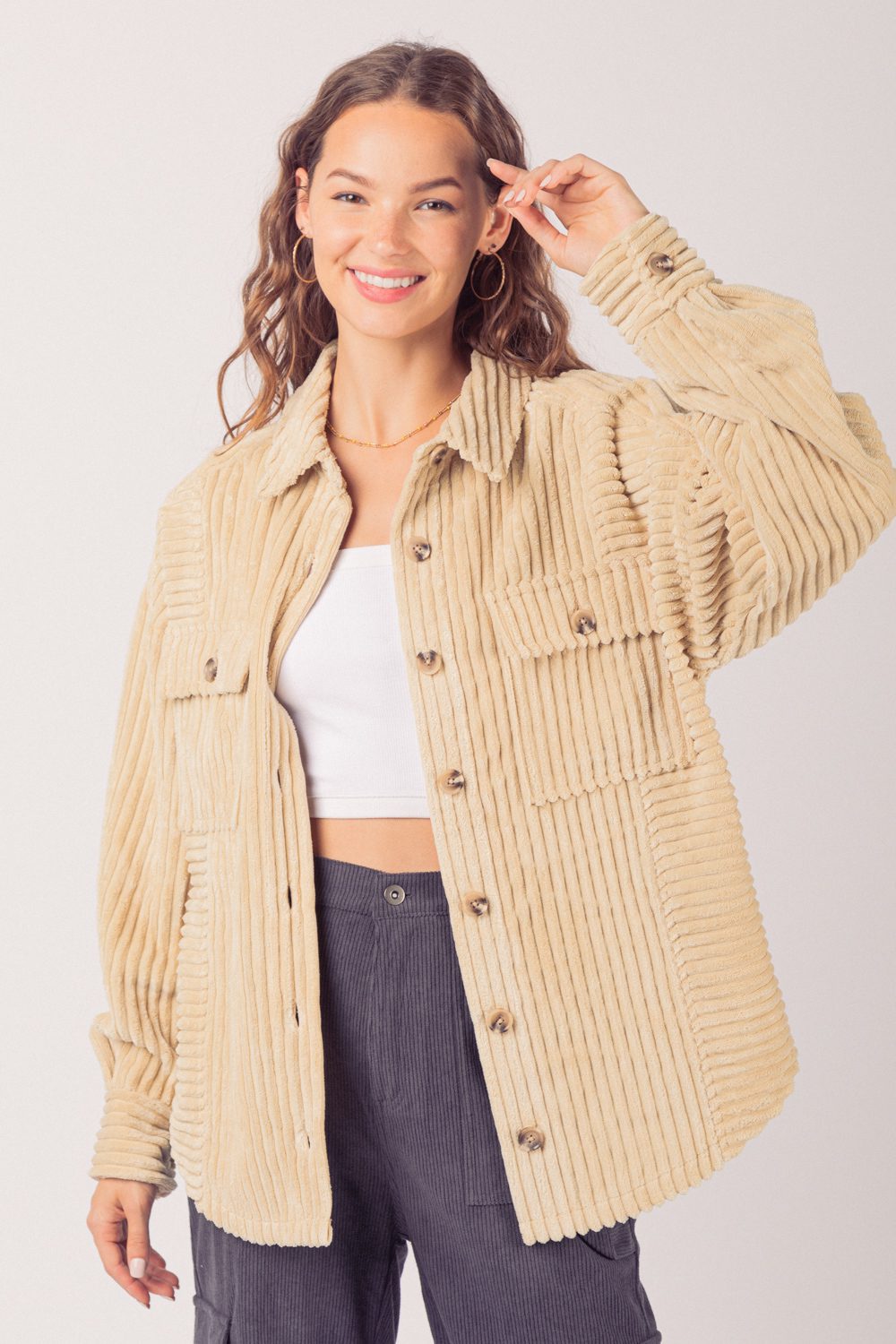 Drune | Cordura-Jacke - Entspanter Schnitt - Weicher Baumwollmix - Lässige Schichtung