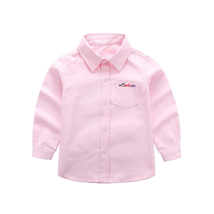 Damen elegantes Langarmhemd mit feiner Stickerei Drune