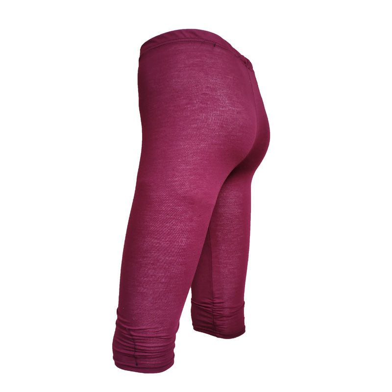 Damen Leichte Sport Capri Leggings Drune