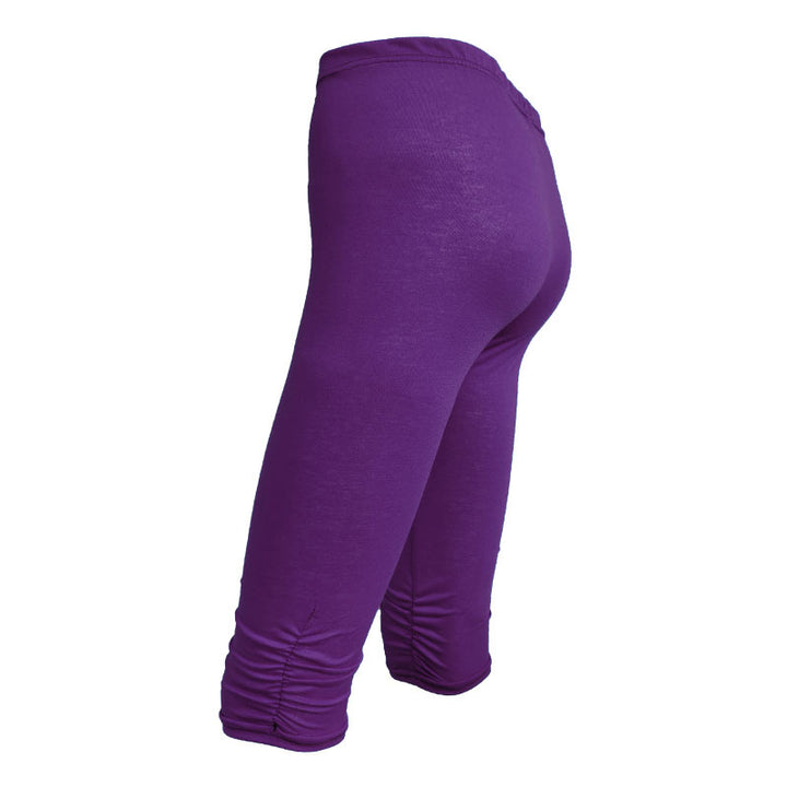 Damen Leichte Sport Capri Leggings Drune