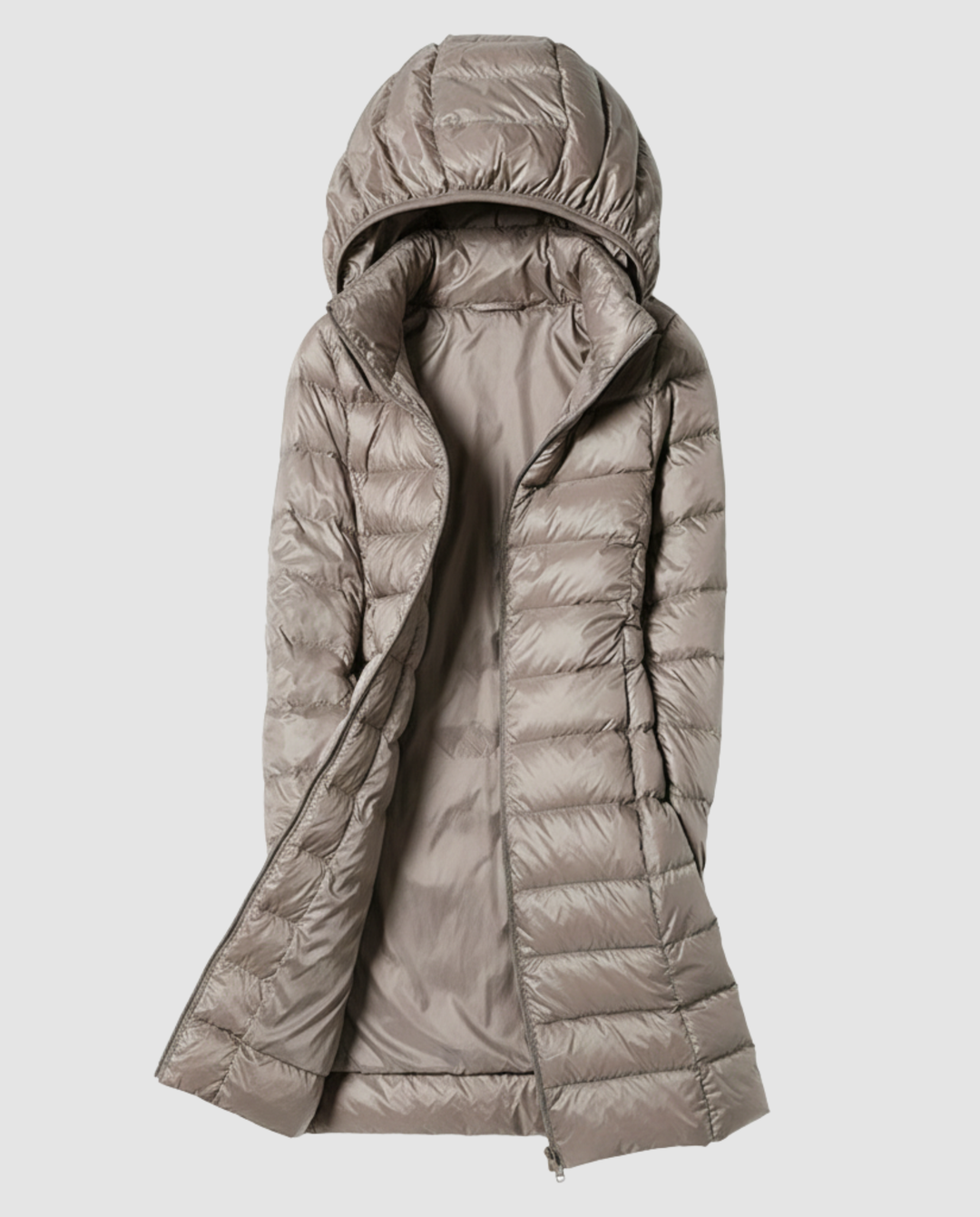 Damen Ultraleichte Daunenjacke mit Kapuze | Drune