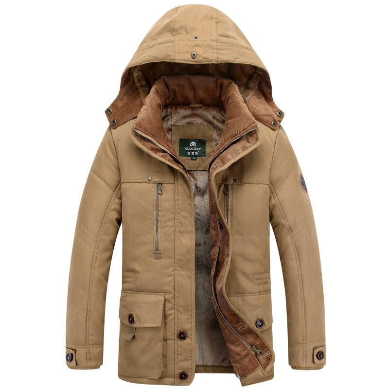 Herren Wasserdichte Winterjacke Drune