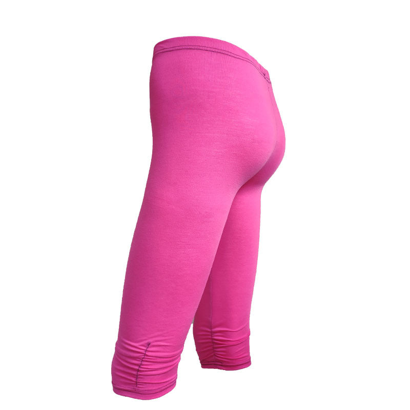 Damen Leichte Sport Capri Leggings Drune