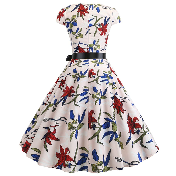 Drune | Damenkleid für Hochzeitsgäste mit weitem Saum