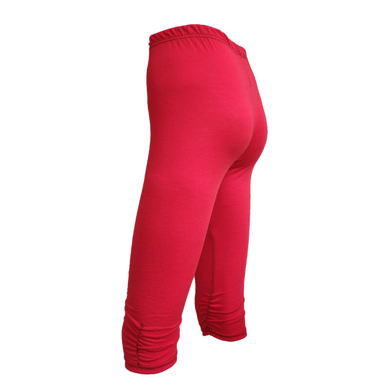 Damen Leichte Sport Capri Leggings Drune