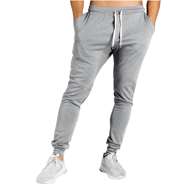 Herren Sportliche Jogginghose mit atmungsaktiver Struktur und seitlichen Streifen Drune