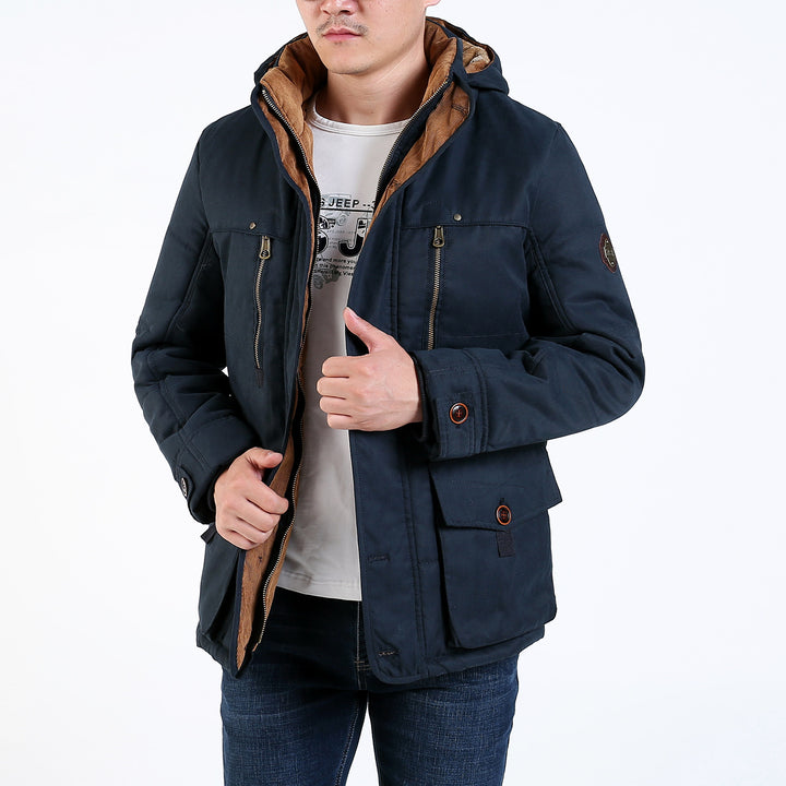 Herren Wasserdichte Winterjacke Drune