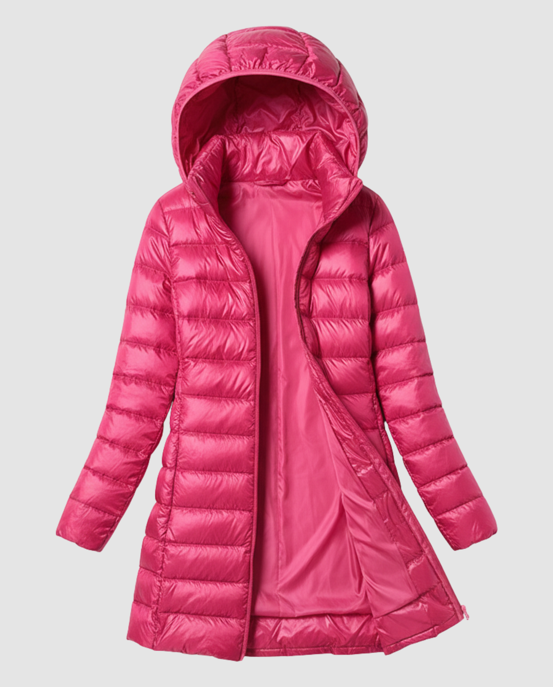 Damen Ultraleichte Daunenjacke mit Kapuze | Drune