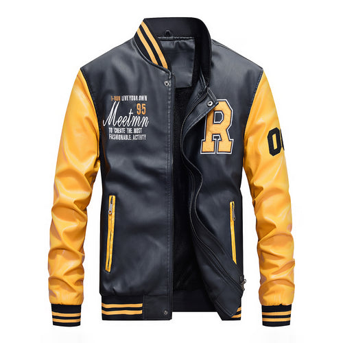 Herren Sportliche College-Jacke Drune