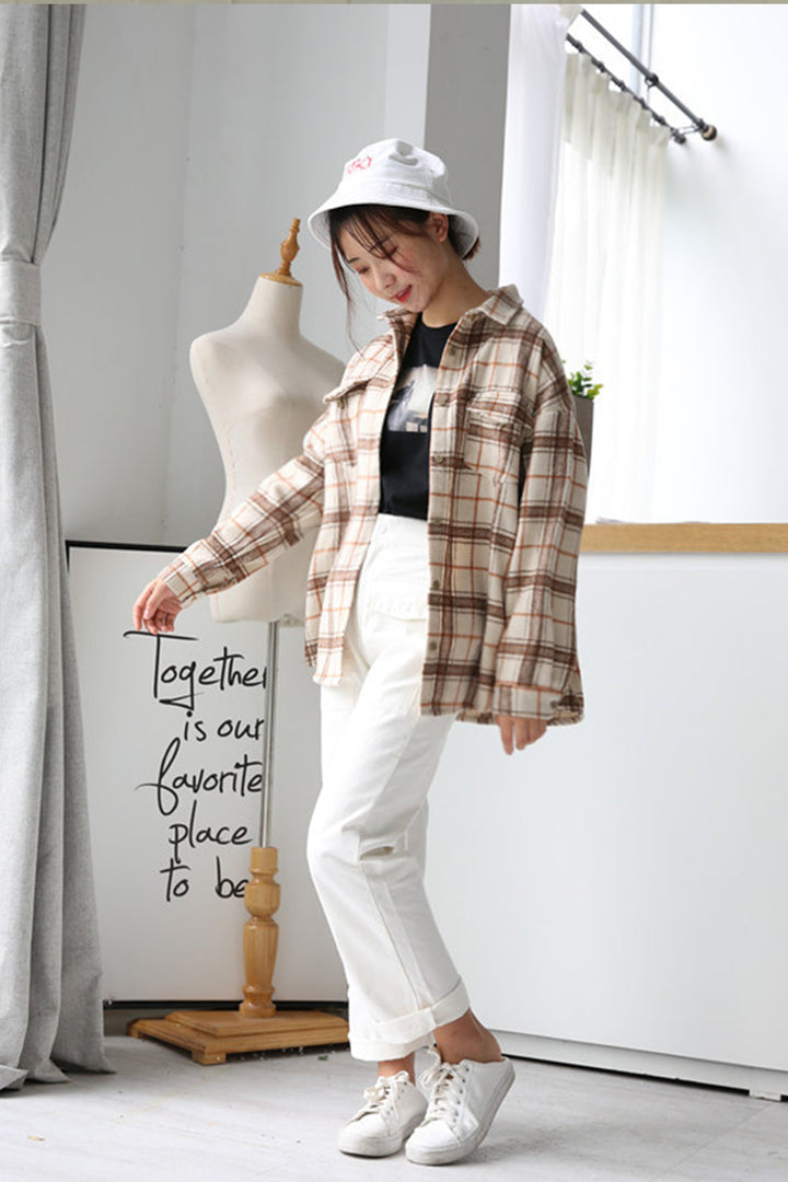Drune | Plaid Port Flanellhemd