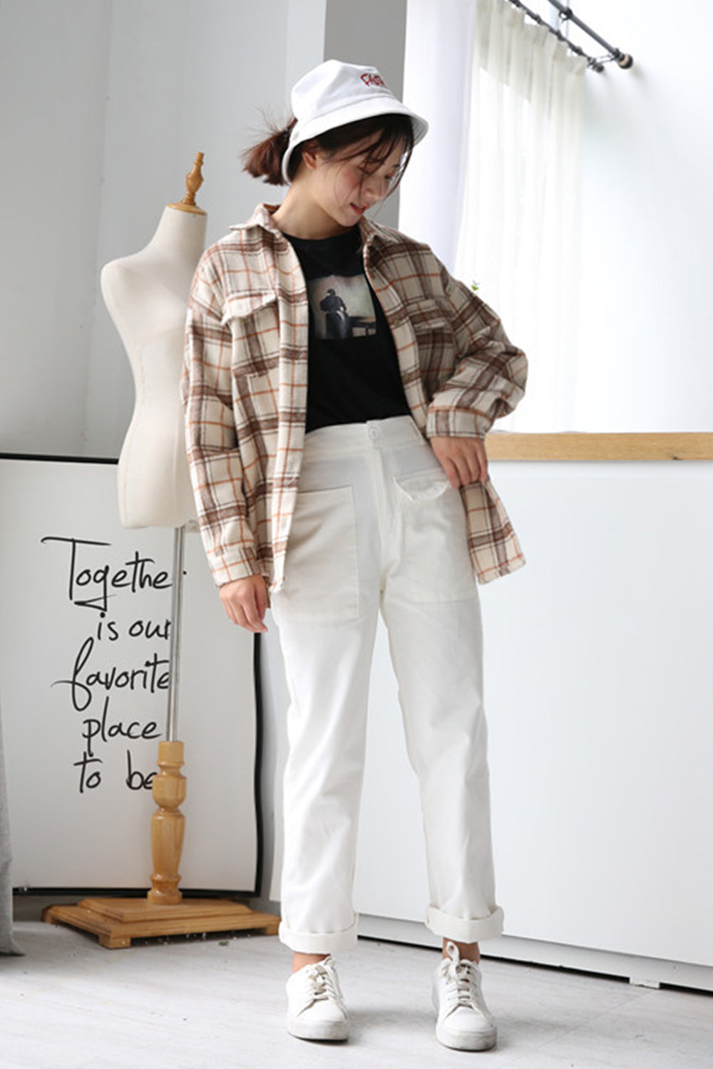Drune | Plaid Port Flanellhemd