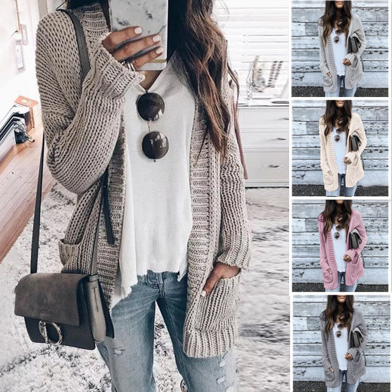 Damen Strickjacke im lässigen Oversized-Style Drune