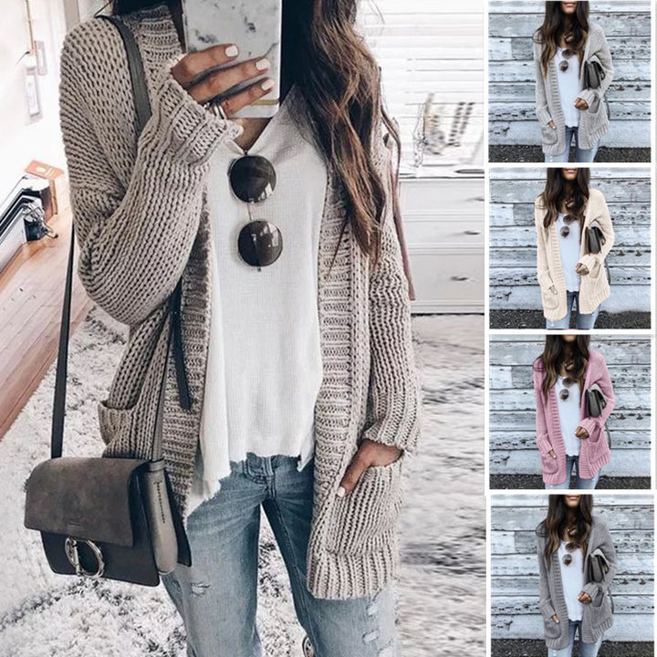 Damen Strickjacke im lässigen Oversized-Style Drune