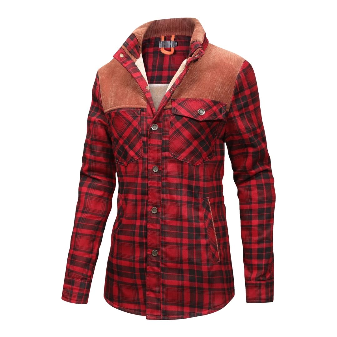 Drune | Warme Flanelljacke für Frauen für draußen und den Winter