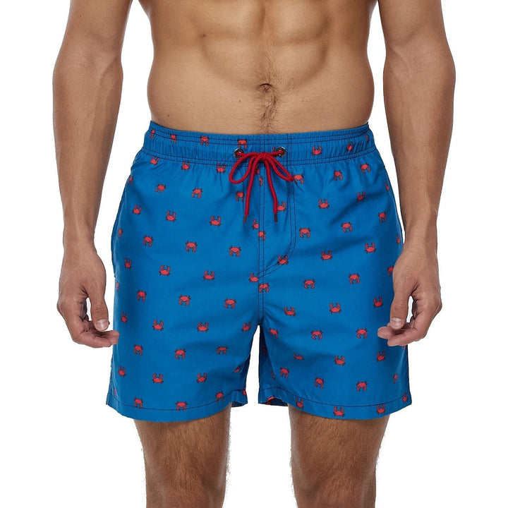 Drune | Atmungsaktive Badeshorts mit Funky Print für Männer