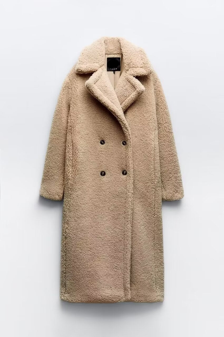 Drune | Lange Teddy Mantel Warme & Stilvolle Jacke für Jede Saison