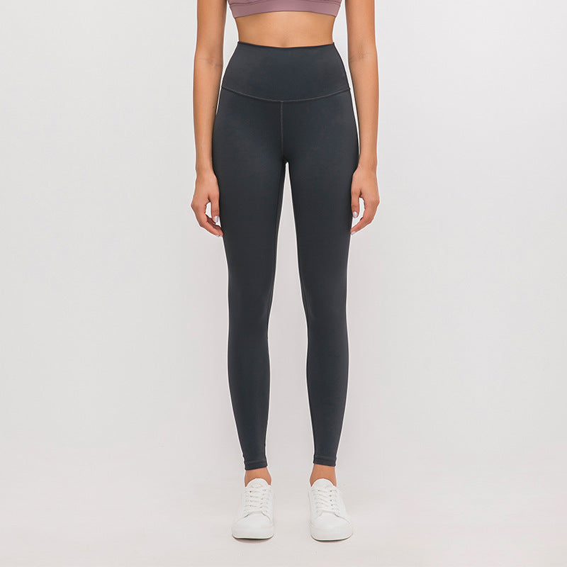 Damen Hochtaillierte Sportleggings mit nahtloser Verarbeitung und optimalem Komfort Drune