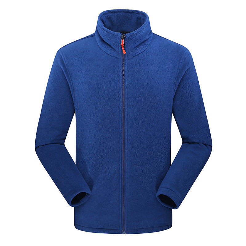 Damen Leichte Microfleece Jacke mit Stehkragen und durchgehendem Reißverschluss Drune