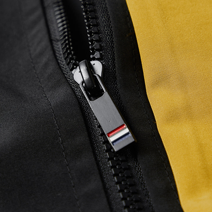 Herren Utility-Kapuzenshelljacke mit Multifachtaschen und kontrastgefütterter Kapuze Drune