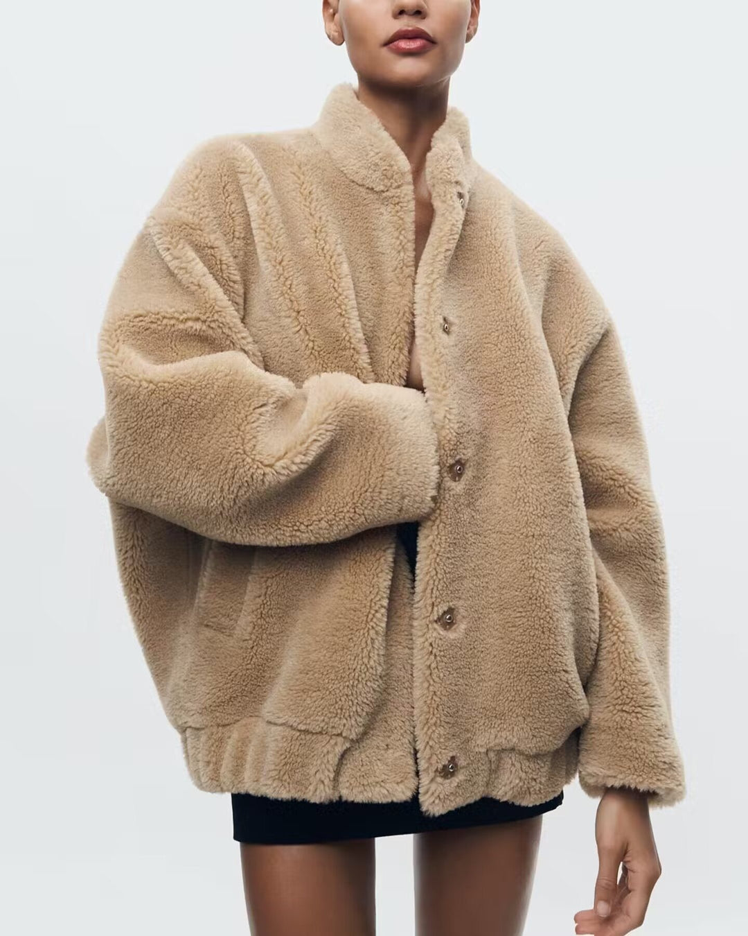 Drune | Damenjacke aus weichem Teddy