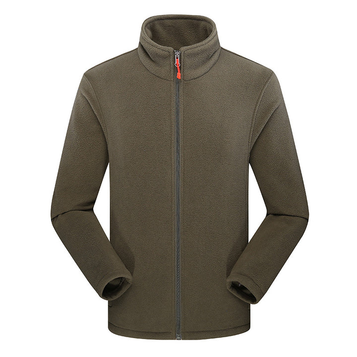 Damen Leichte Microfleece Jacke mit Stehkragen und durchgehendem Reißverschluss Drune