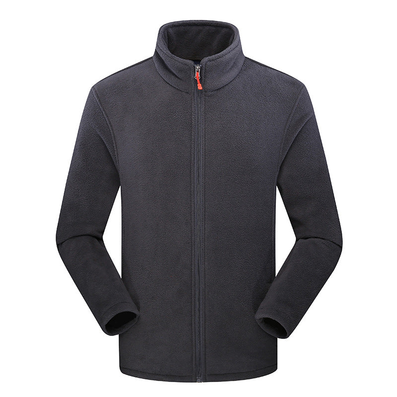 Damen Leichte Microfleece Jacke mit Stehkragen und durchgehendem Reißverschluss Drune