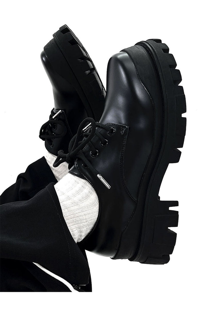 Drune | Moderne Lederschuhe Mit Dicker Sohle