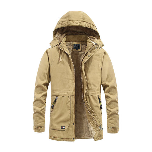 Herren Gemütliche Outdoor-Jacke Drune
