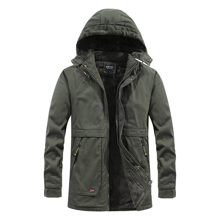 Herren Gemütliche Outdoor-Jacke Drune