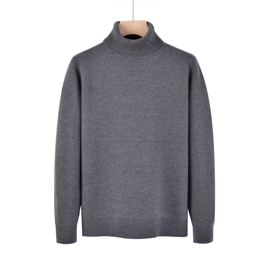 Herren-Rollkragenpullover, modisch, vielseitig kombinierbar