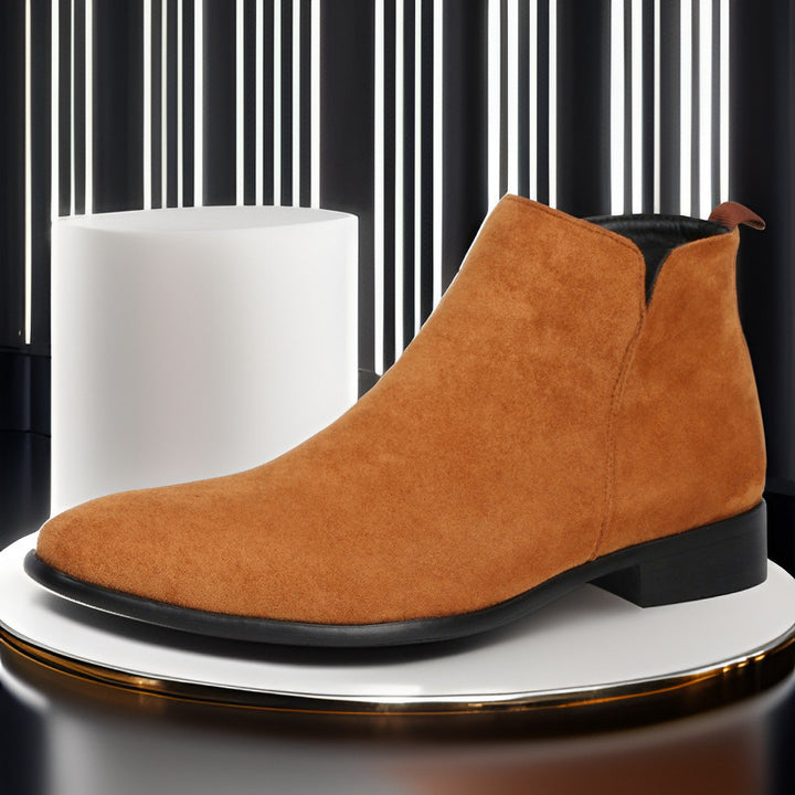 Herren-Chelsea-Boots mit seitlichem Reißverschluss
