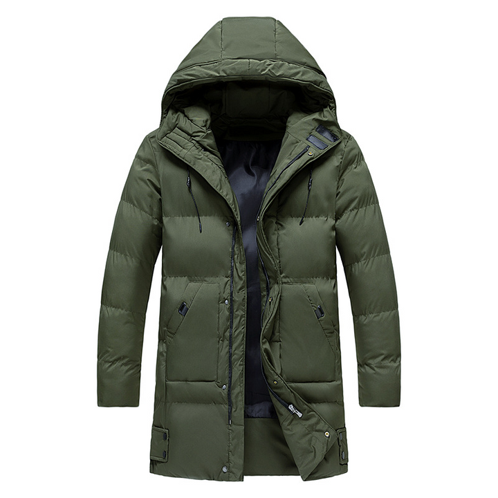 Drune | Herren Winter Daunenjacke - Mit Kapuze