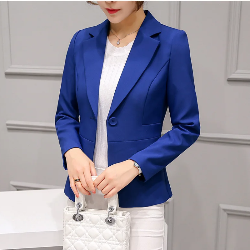 Drune | Eleganter Damen Blazer mit Langen Ärmeln Perfekt für Die Arbeit