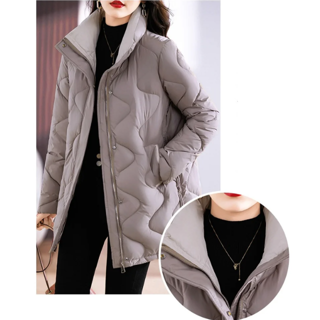 Drune | Elegante gesteppte Jacke mit Stehkragen für einen Smart-Look Ideal für Herbst/Winter