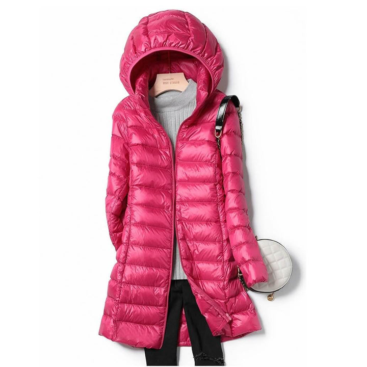 Drune | Damen Winter Daunenjacke - Mit Kapuze