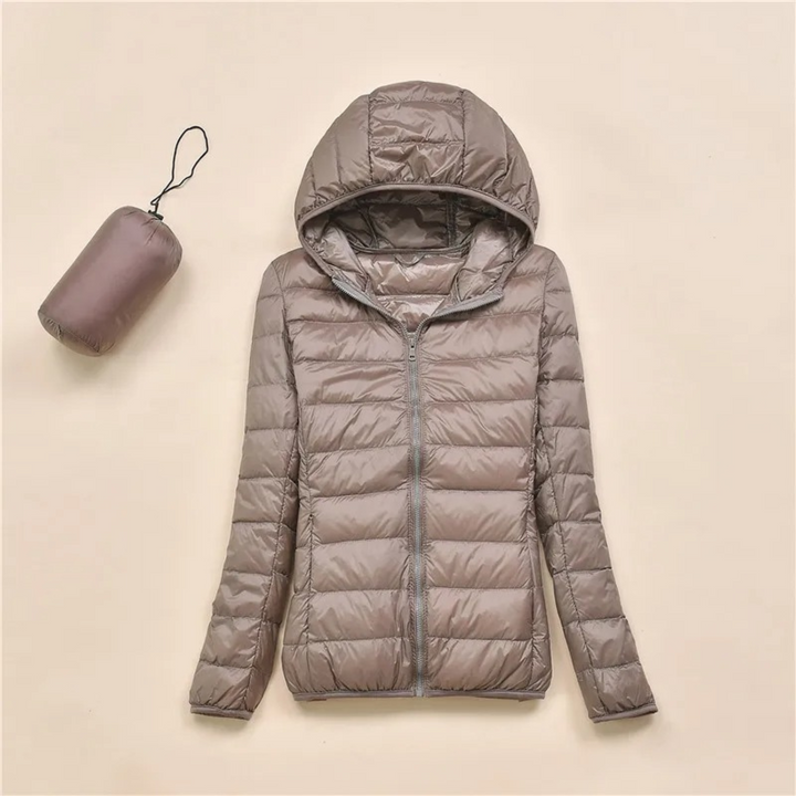 Drune | Damen Steppjacke mit Kapuze
