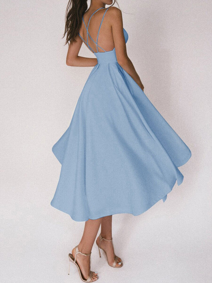 Drune | Grace Das Elegante Trägerkleid mit V-Ausschnitt