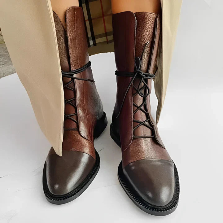 Drune | klassische damenstiefel aus leder
