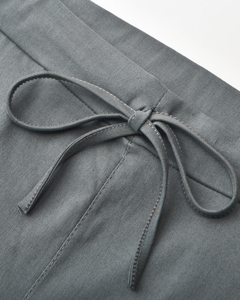 Drune | Cargo-Hosen mit Gummibund in der Taille