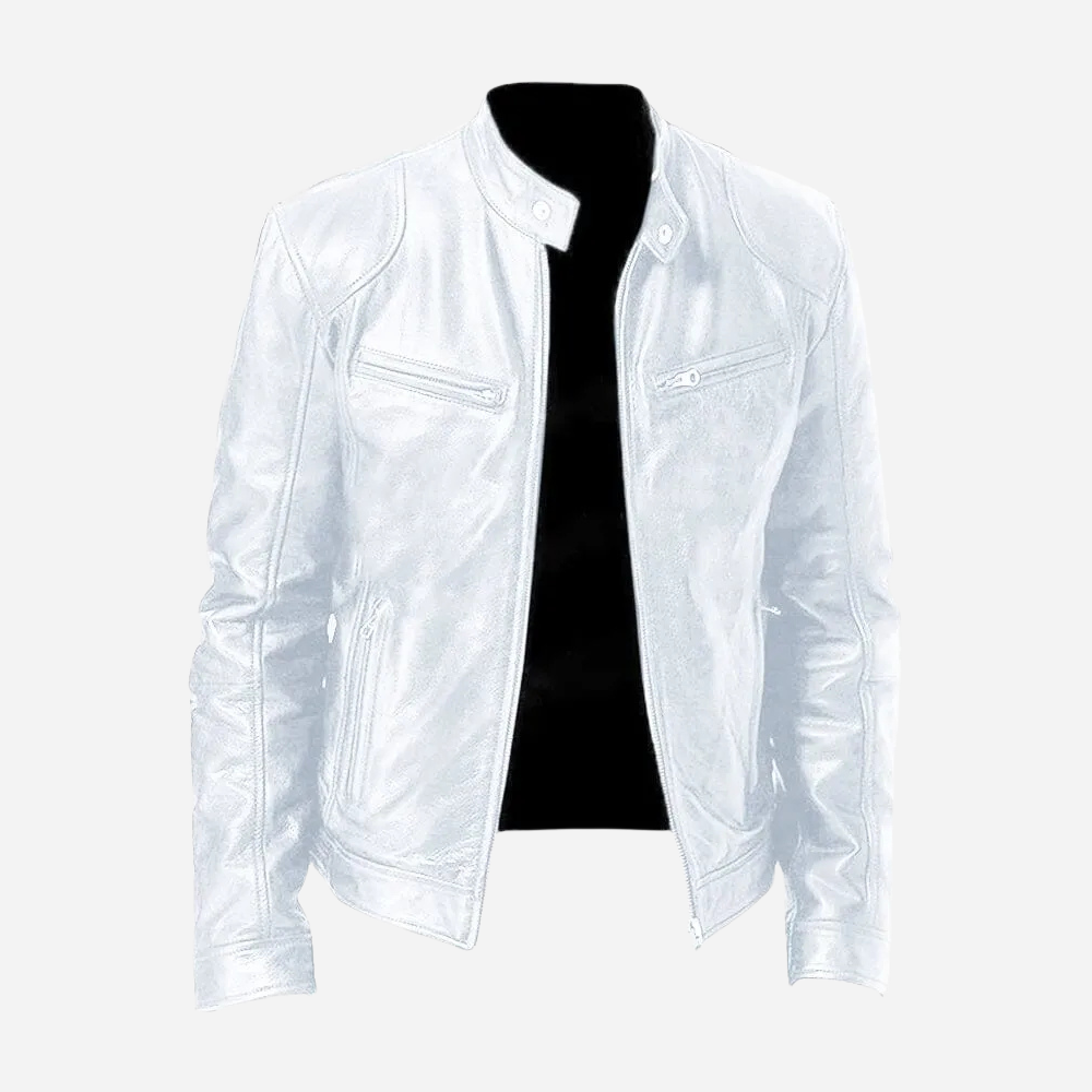 Drune | Stylische Moto-Lederjacke