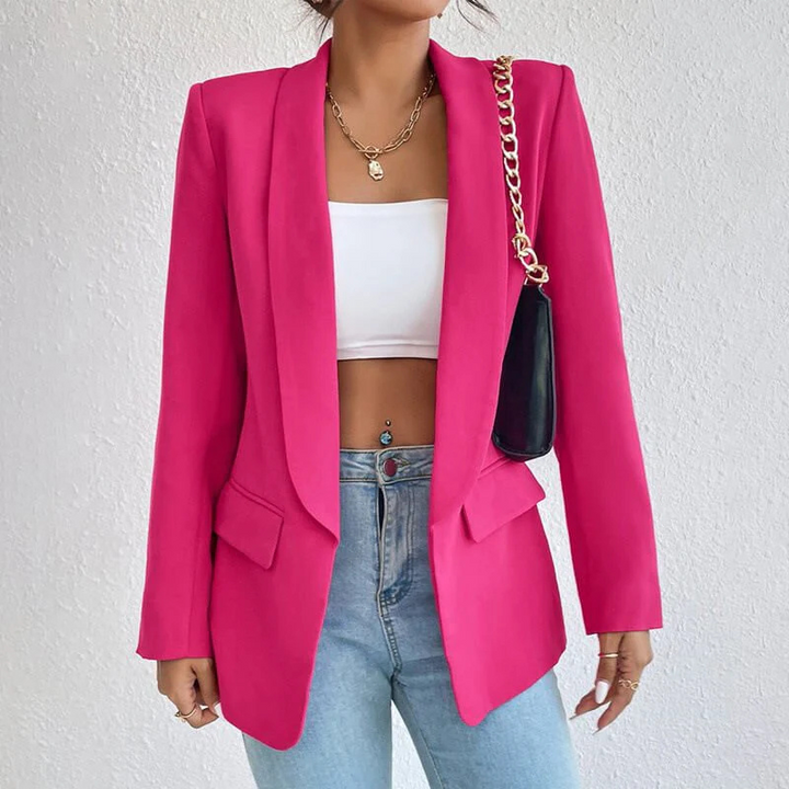 Drune | Damen Blazer Offen - Tailliert & Langarm