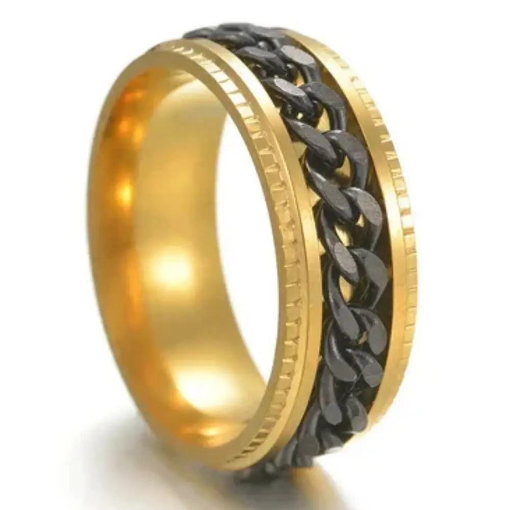 Drune | Drehbarer Spinring Für Herren