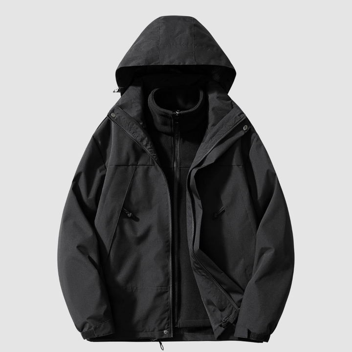 3-in-1 Fleece Winterjacke Komfort | R&B