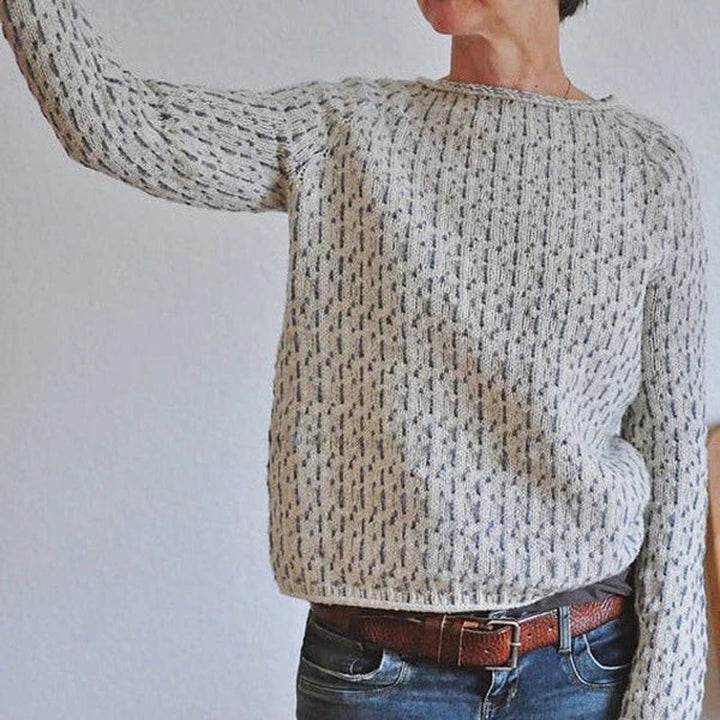 Drune | Weicher Strickpullover Mit Feinem Muster